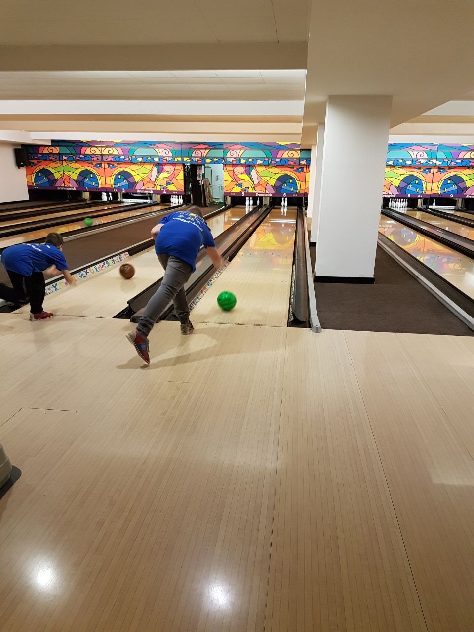 Spaß beim Bowling 1